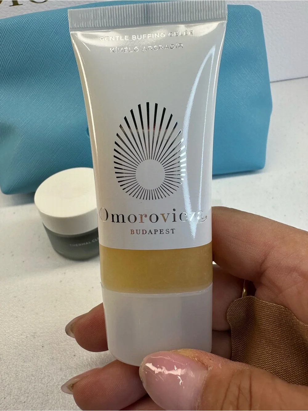 Omorovicza Budapest Travel Skincare set with cosmetic bag NWT
